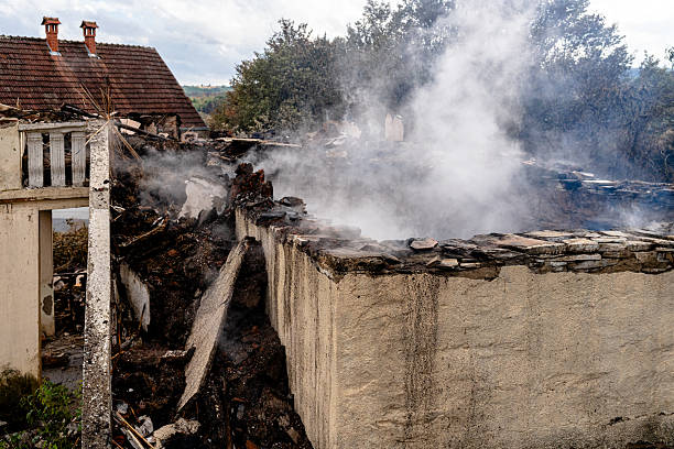Professional Fire Damage Removal technician working in Garnet Valley, PA